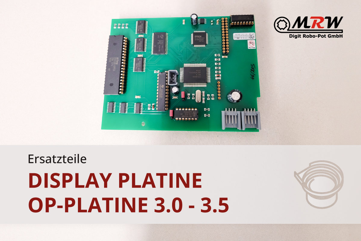 Display Platine OP-Platine 3.0-3.5 / Ersatzteile von MRW