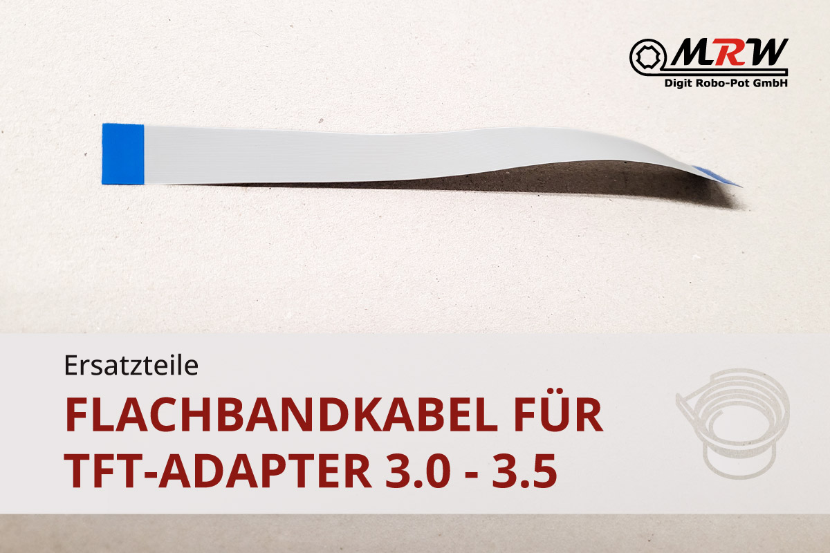 Flachbandkabel für TFT-Adapter 3.0-3.5 / Ersatzteile von MRW