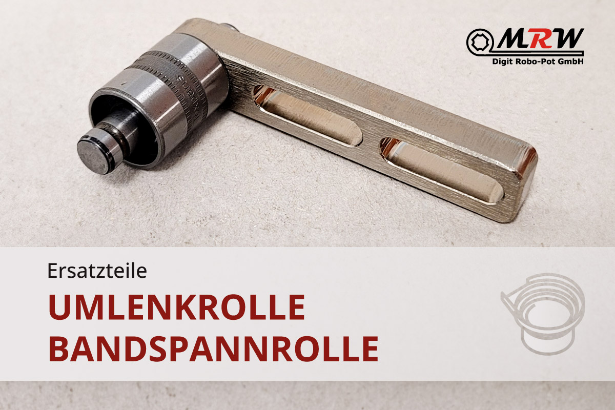 Umlenk­rol­le — Bandspannrolle