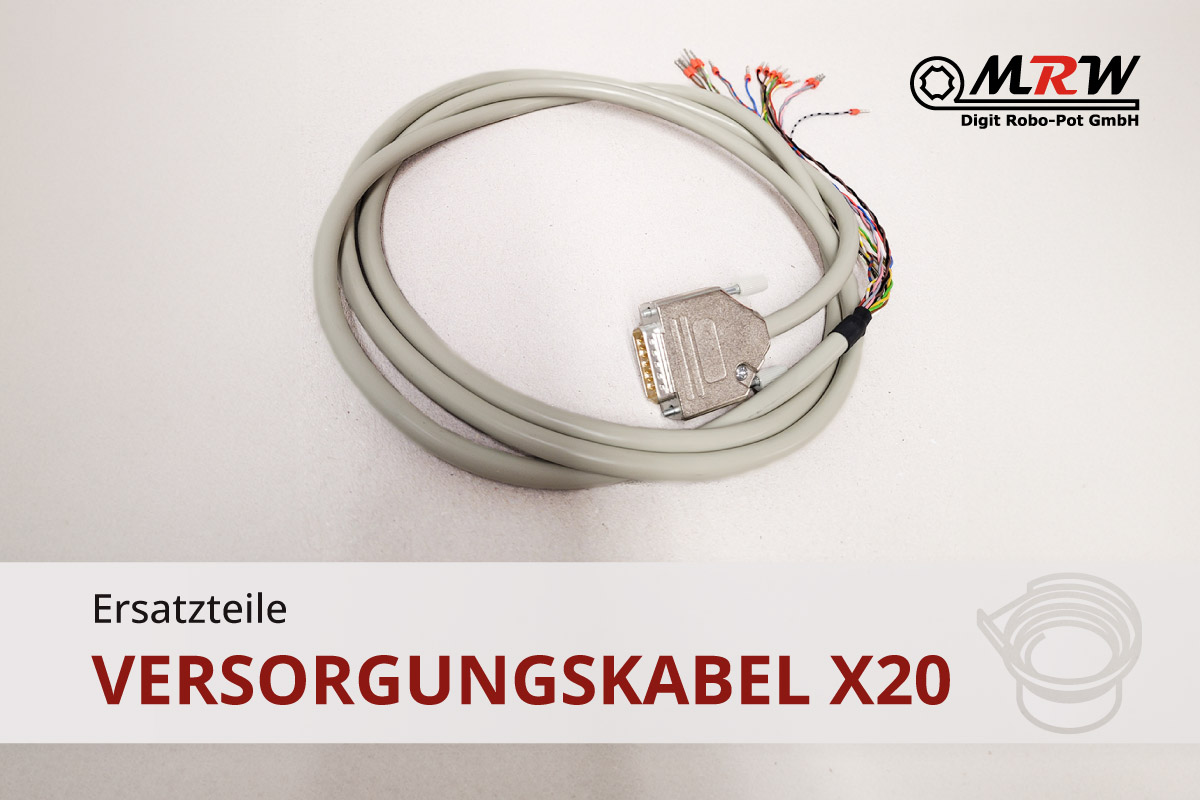 Versorgungskabel X20 / Ersatzteile von MRW